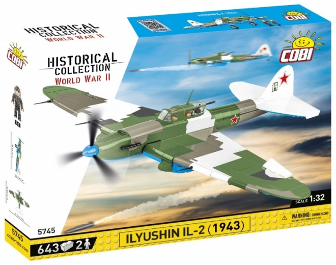 Byggesæt Historisk Samling WWII Ilyushin Il-2 1943