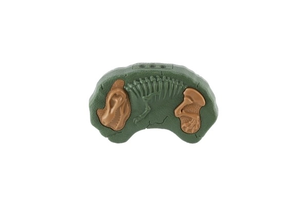 Dinosaurus gående IC velociraptor plast 50cm på batteri med lyd og lys i kasse 53x32,5x12cm
