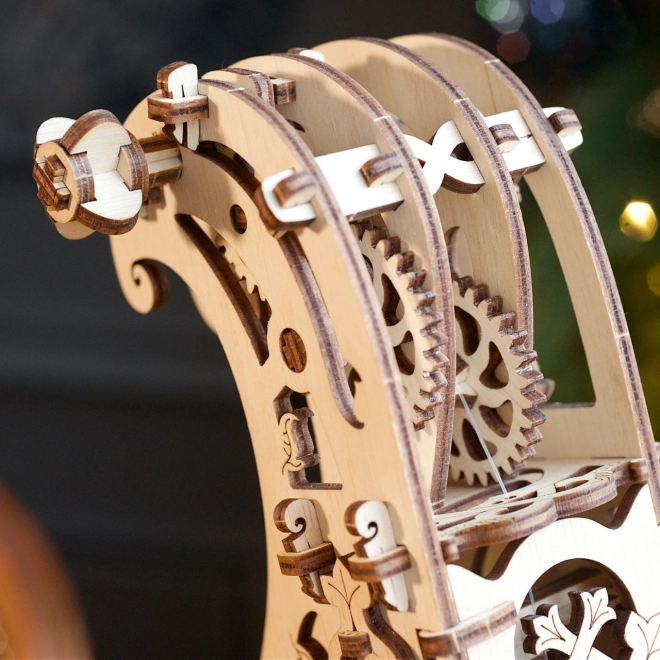 Ugears 3D Træmekanisk Puslespil Hurdy-Gurdy