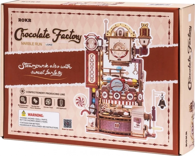 RoboTime 3D puslespil kuglebane Chokoladefabrik
