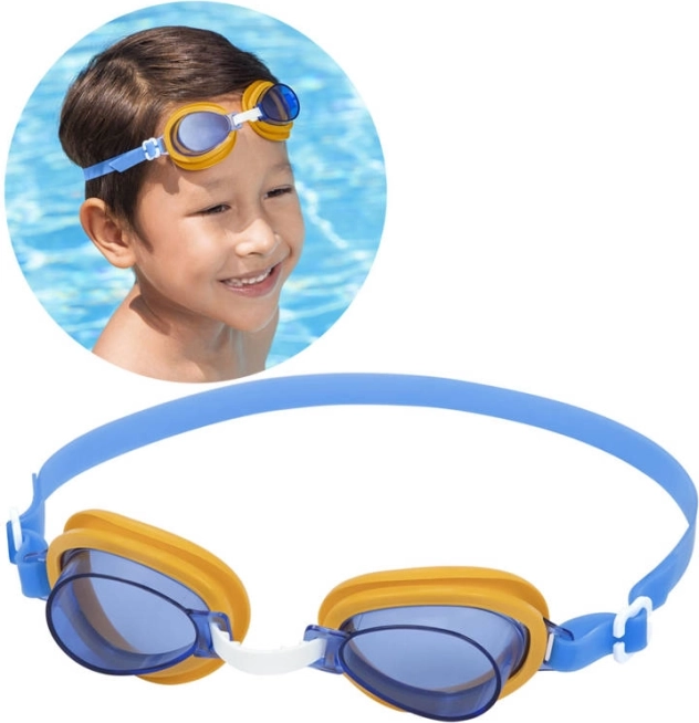Børnesvømmebriller BESTWAY Aqua Burst Essential, blå, 3+ – Blå