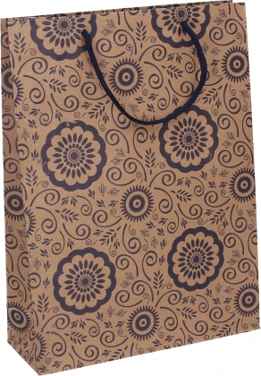 Gavepose kraft M 23,5 × 31,5 × 8,5 cm