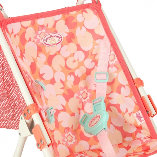 Baby Annabell klapvogn med net