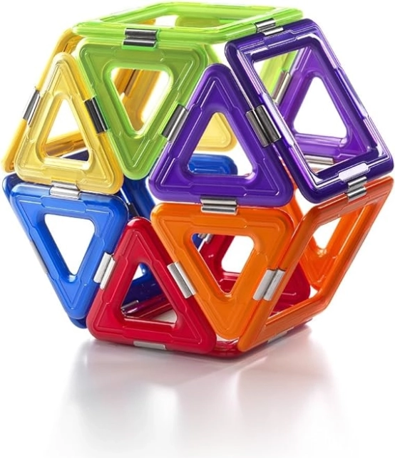Magnetisk byggesæt GeoSmart Deluxe Hjul-sæt