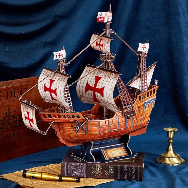 3D-puslespil Santa Maria