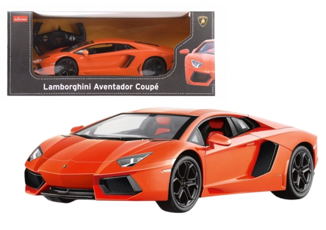 RC bil 1:14 Rastar Lamborghini Aventador LP700 Orange
