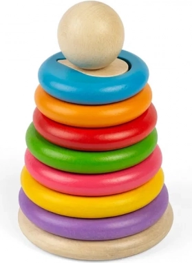 Bigjigs Toys stabler i træ med former