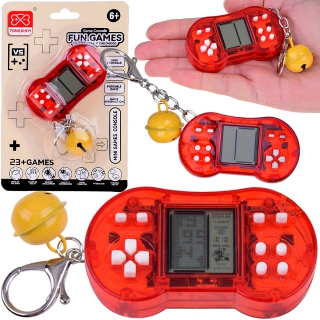 Nøglering Little Bell Konsol - RETRO rejse spil til børn GR0688