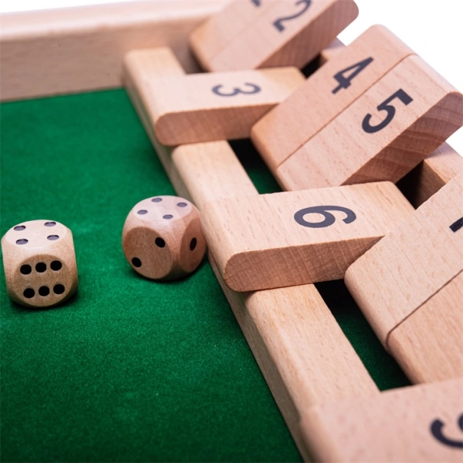 træspil Shut the Box BIGJIGS TOYS