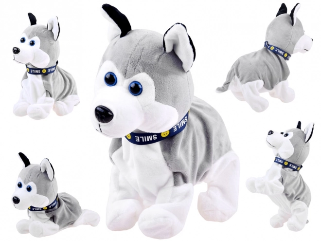 Interaktiv plys Hund Husky