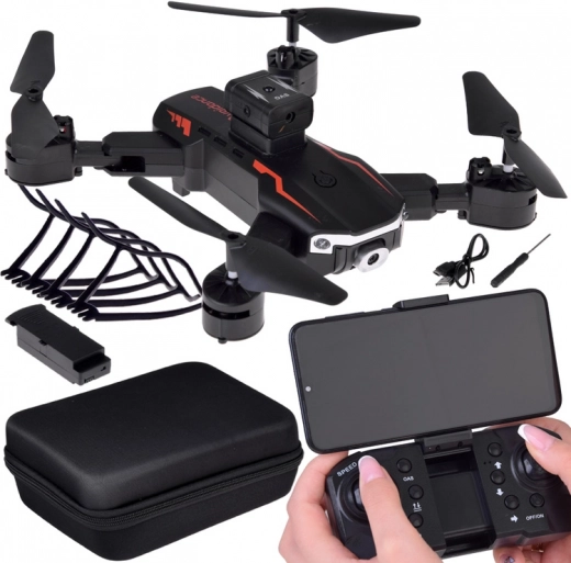 Sammenklappelig fjernstyret drone