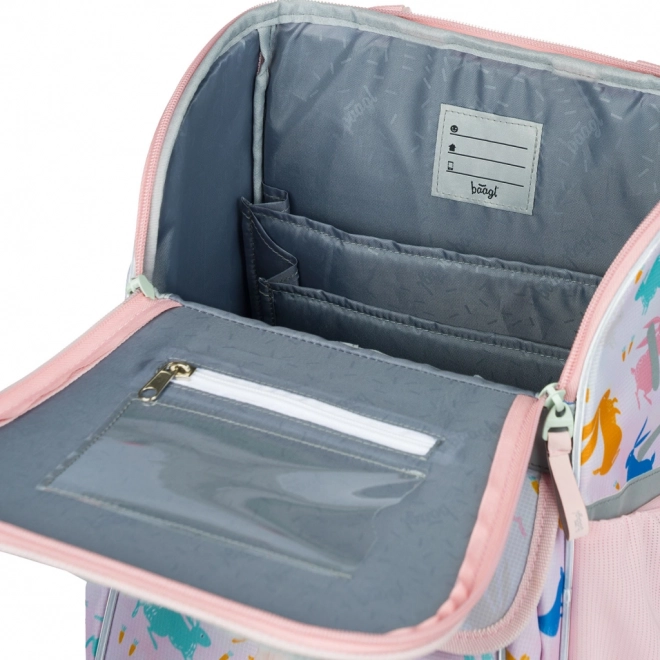 BAAGL Skolemappe Zippy Bunny