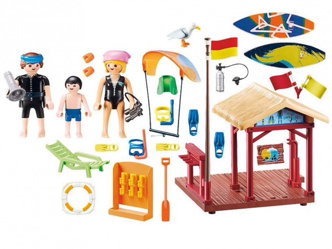 Playmobil kreativt byggesæt vandsport