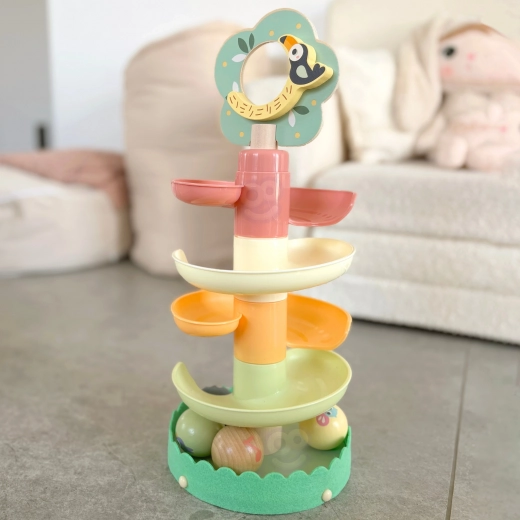 Nem samling af 6 farverige dele