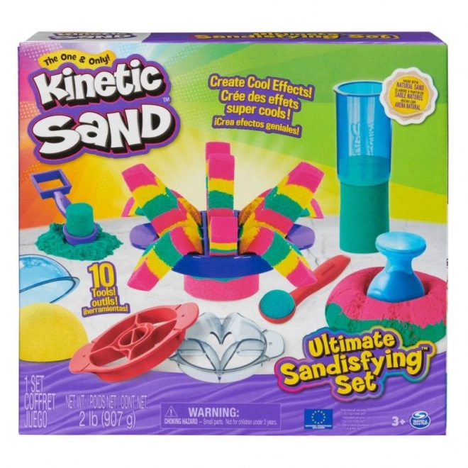Kinetisk sand ultimative sæt med værktøjer