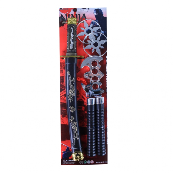 Ninja legesæt med katana