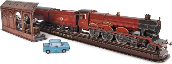 4D BUILD 3D Puslespil Harry Potter: Hogwarts Ekspressen 181 brikker