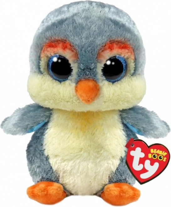 Plysbamse pingvin TY Fisher 15 cm