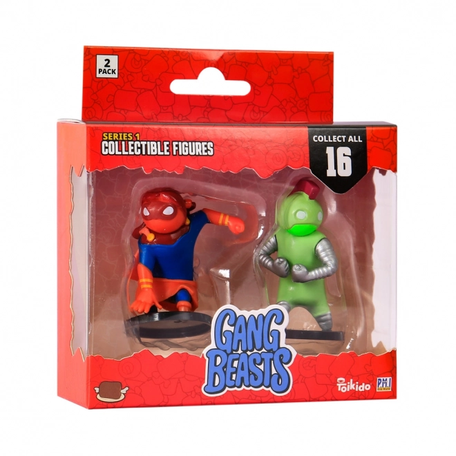gang beasts samlerfigurer 2-pak serie 1