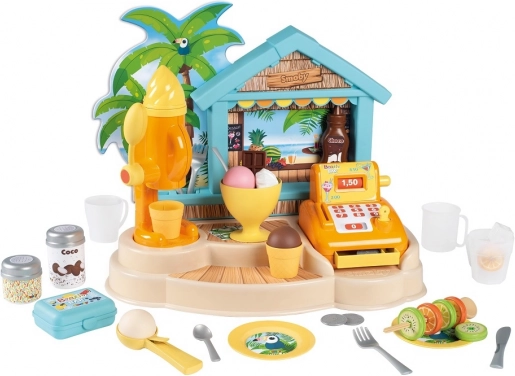 SMOBY strandbar med is og kasseapparat