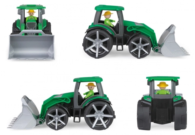 Auto Truxx 2 traktor med skovl plast 32cm med figur 24m+