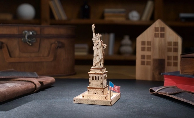 3D træmodel Frihedsgudinden