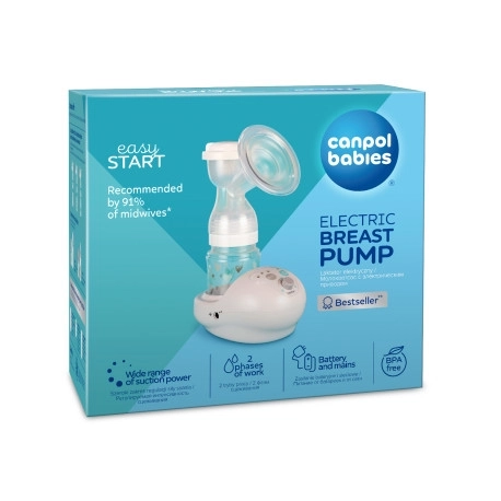 Canpol babies Elektrisk brystpumpe EasyStart