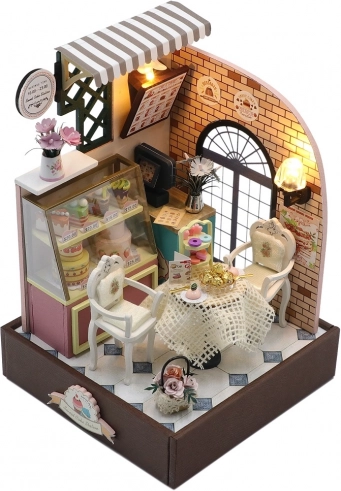 Miniature dukkehus Station ved sukkerkagen – 2Kids Toys