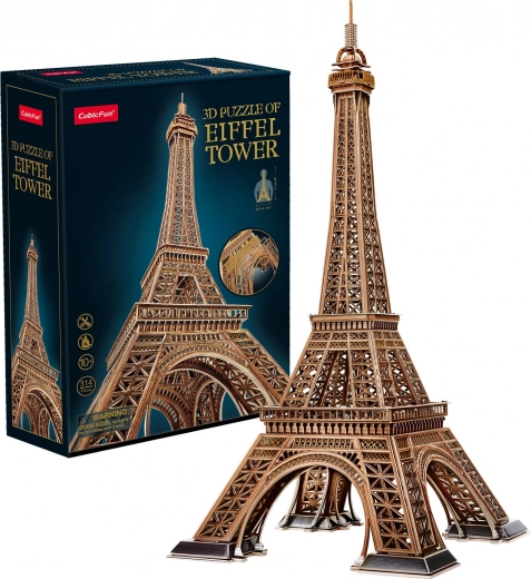 CubicFun 3D puslespil Eiffeltårnet 314 brikker