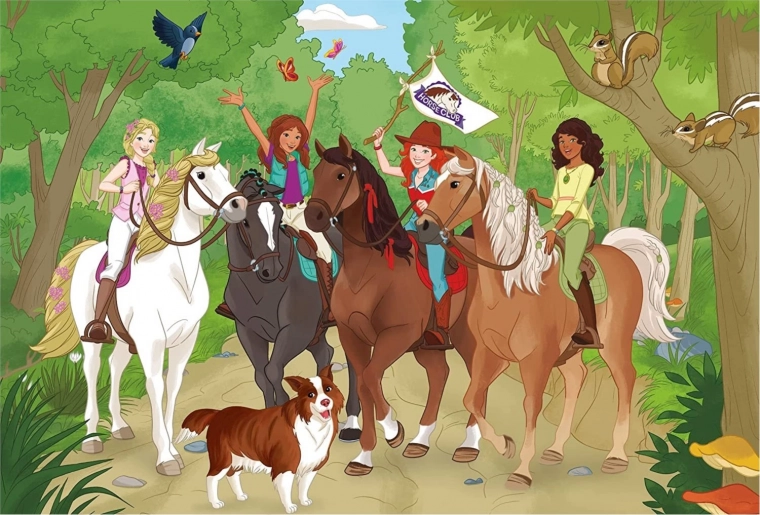 Fire magiske motiver fra Horse Club