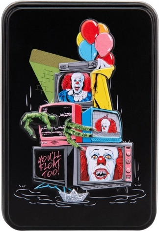 Spillekort Pennywise i metalæske