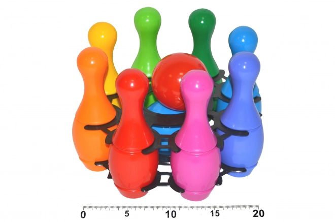 Sæt med plastkegler 8 stk