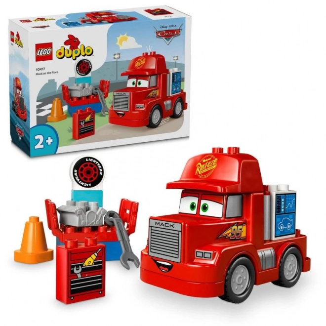 LEGO DUPLO Disney Biler Maniek i kapløbet