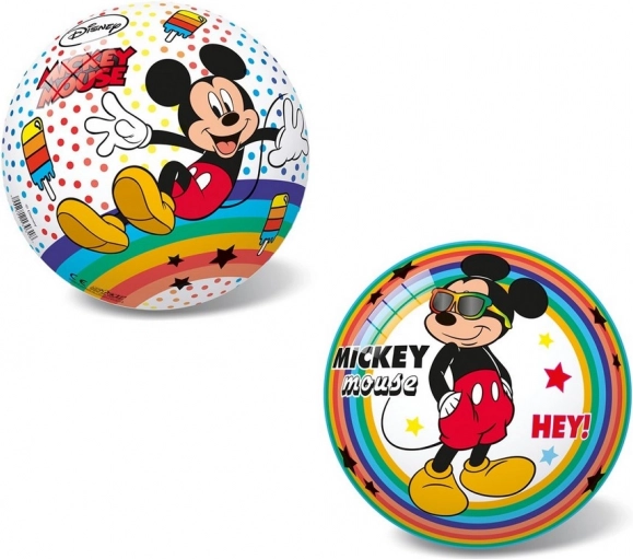 Børne regnbuebold MICKEY MOUSE 14 cm