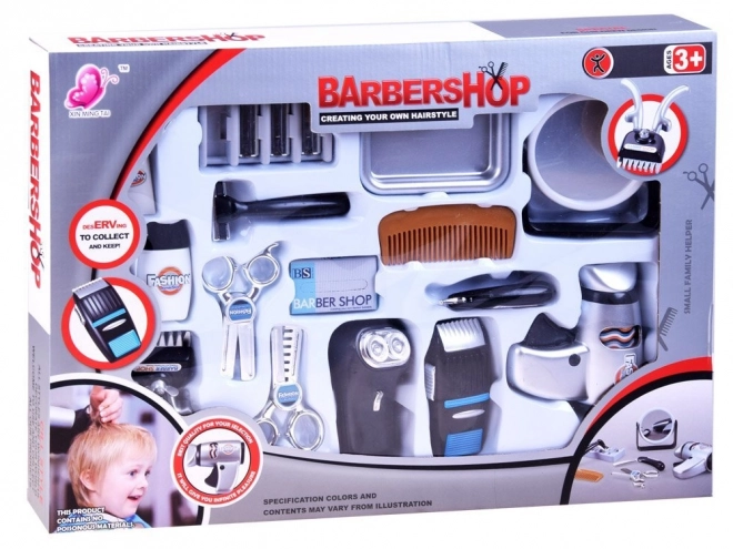Sæt til den lille frisør Barber