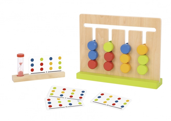 Logikspil i farverige klodser TOOKY TOY