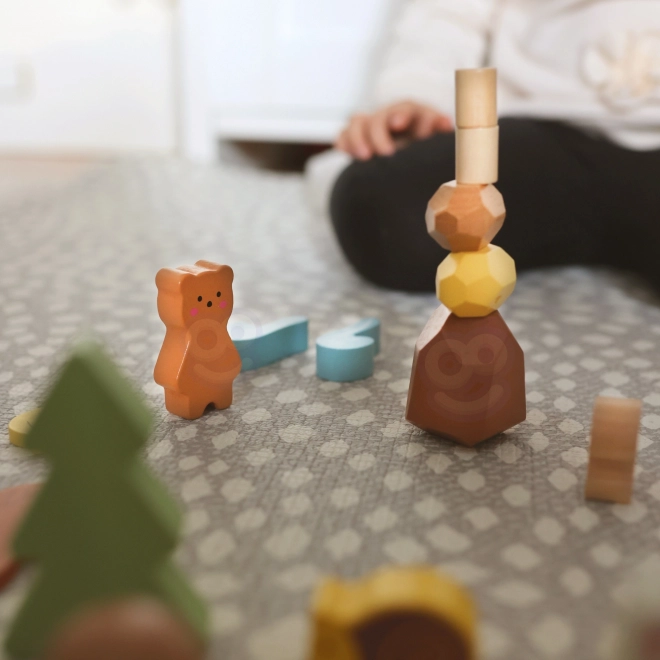 Skovsæt med træklodser Tooky Toy