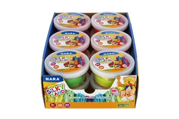 Kreativt farvet sand Nara Silky Sand i kasse