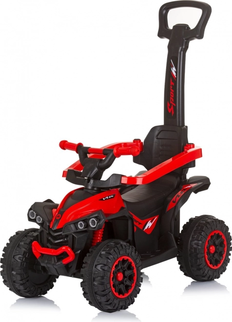 Chipolino løbecykel med styringsstang og tag ATV rød