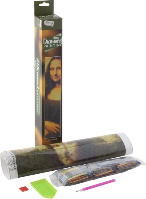 Sæt til diamantmaling - Mona Lisa