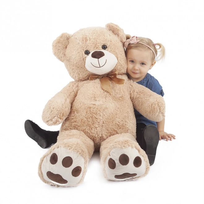 Stor plysset bamse Fido