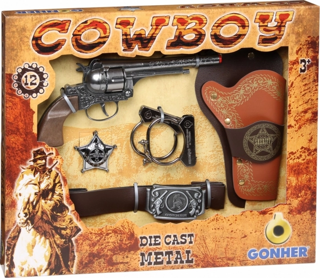 Cowboy-sæt Gonher 5 dele