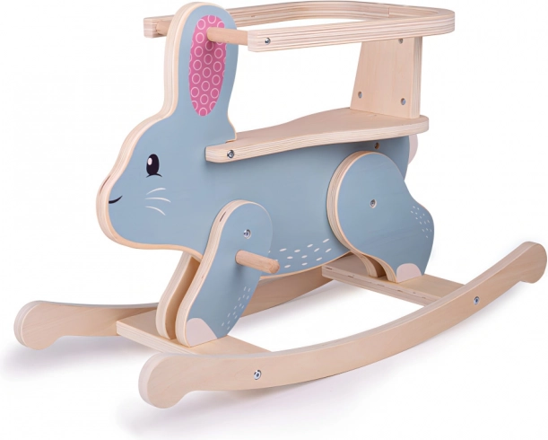 Gyngende kanin af FSC-træ BIGJIGS TOYS