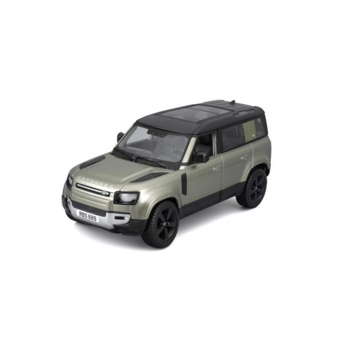 Metal modelbil Land Rover Defender 110 grøn
