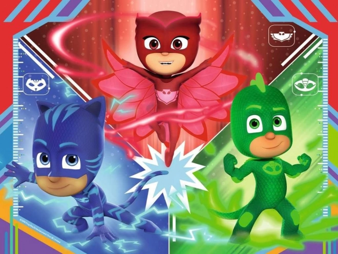 RAVENSBURGER Puslespil Pyjamasky 4i1 (12, 16, 20, 24 brikker)