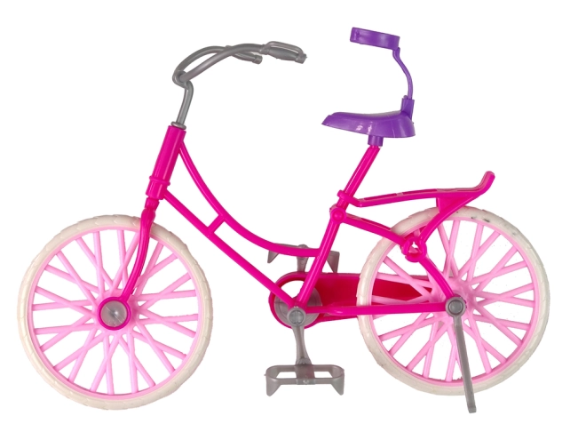 Sød lyserød cykel