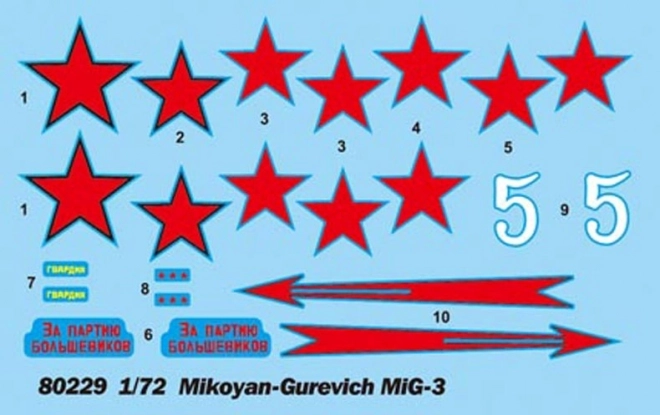 Plastikmodel MiG-3