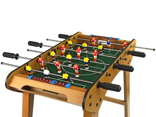 Stort fodboldbord Træspil Bordfodbold