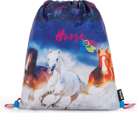 Gymnastikpose med hestemotiv Oxybag 30 × 37 cm