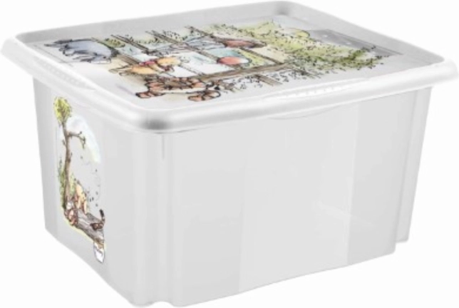 Opbevaringsboks 30 l, Transparent
